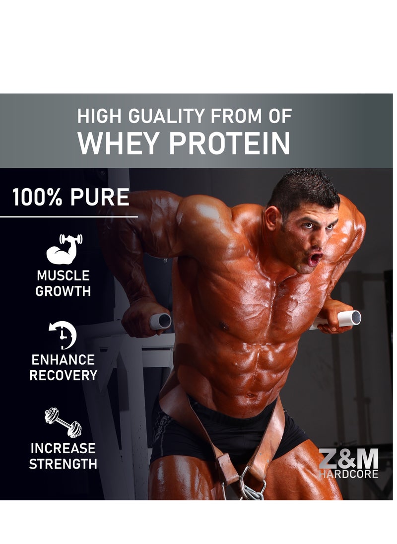 Z&M HARDCORE - Z&M HARDCORE WHEY PROTEIN MILK CHOCOLATE - Image 1