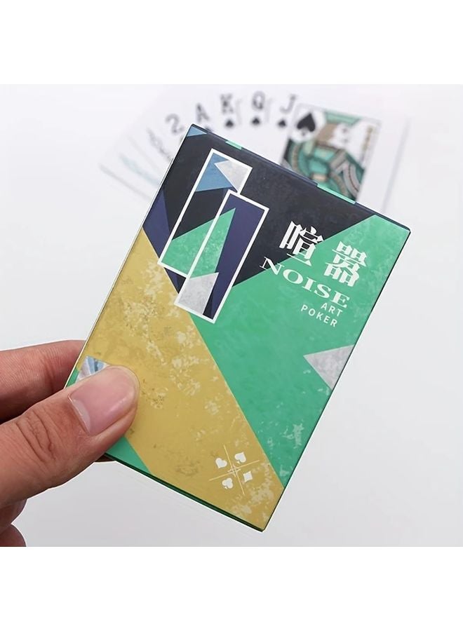 54 قطعة من أوراق البوكر الفنية السحرية، عناصر عابرة، مجموعة أوراق متينة، ألوان نابضة بالحياة - Image 3