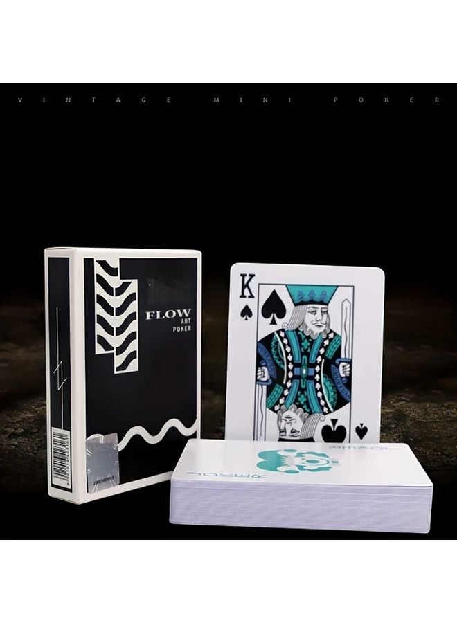 54 قطعة من أوراق البوكر الفنية السحرية، عناصر عابرة، مجموعة أوراق متينة، ألوان نابضة بالحياة - Image 1