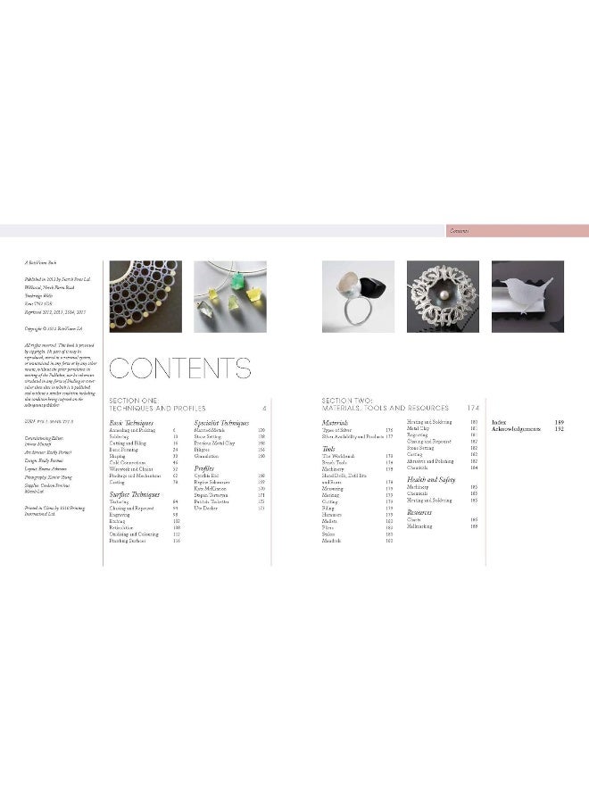 Silversmithing for Jewellery Makers (New Edition): Techniques, Treatments & Applications for Inspirational Design