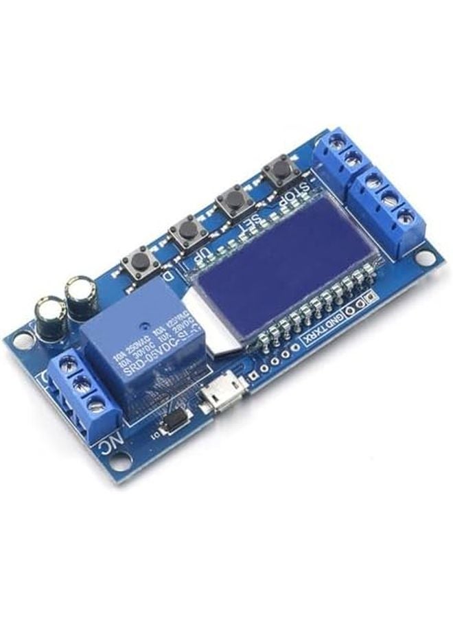 Industrial Timer Relay Module 5V 12V 24V LCD Display 0 01s To 9999min - Image 5