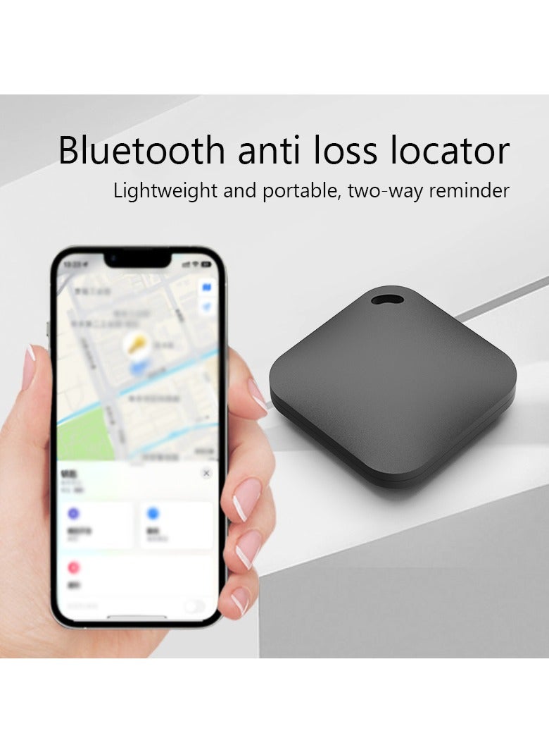 Smart Bluetooth GPS Item Locator, Compact And Durable Anti Lost Reminder Device, Lightweight And Portable MFI Rated Smart Air Tag Item Finder For Car Keys Pet Kids, (1pc, Black) - Image 3