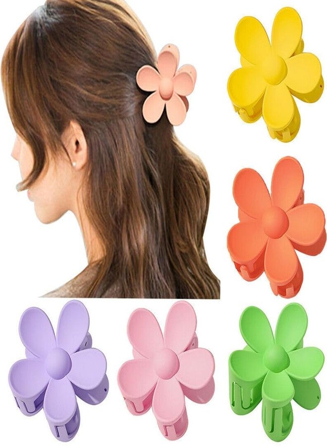 Blubby Mini Flower Hair Clutcher Claw Clips for Women, Girls - Image 1