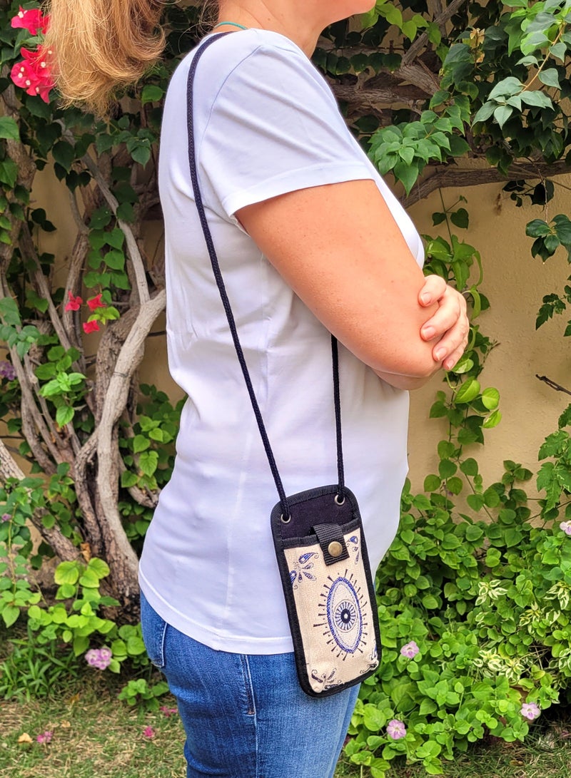 Alwan Mobile Phone Purse with Eye for Women - Image 5