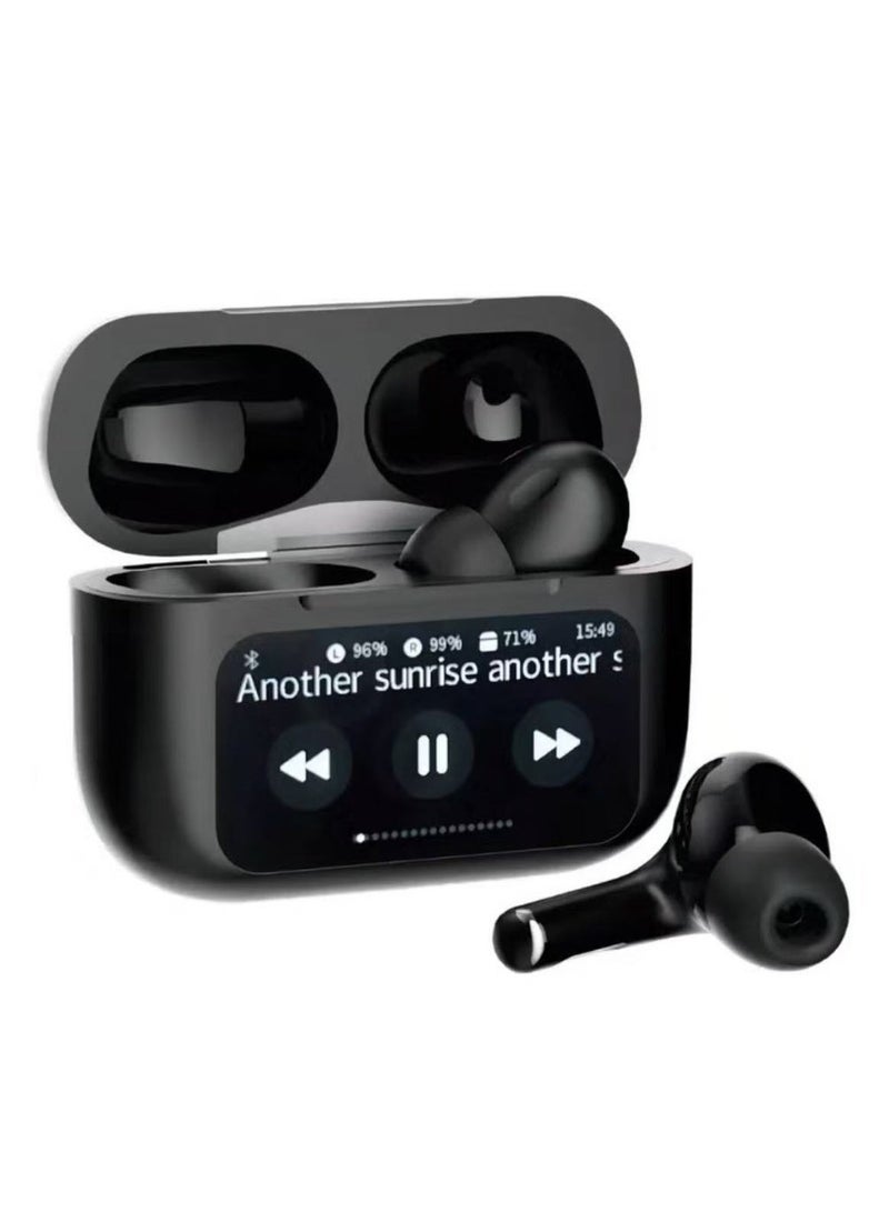Bluetooth 5.4 Wireless Touch Screen Earbuds, ANC/ENC Noise Cancelling, 6H Playtime, HD Mic, Portable Charging Case - Image 1