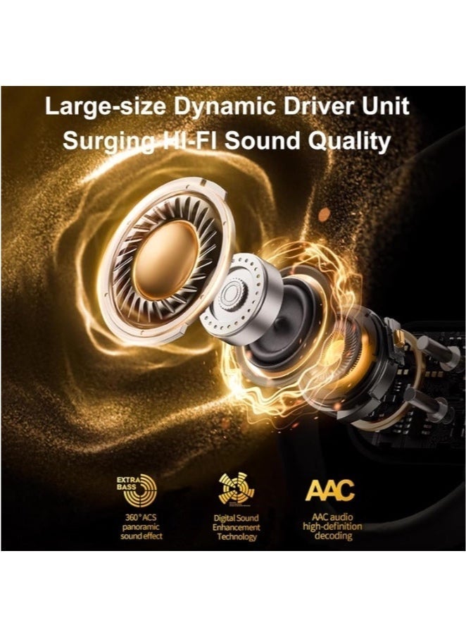 Bluetooth 5.4 Wireless Touch Screen Earbuds, ANC/ENC Noise Cancelling, 6H Playtime, HD Mic, Portable Charging Case - Image 5