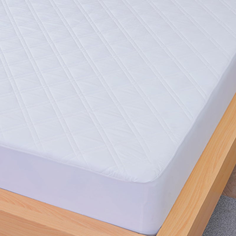 Sheet Story Quilted Mattress Protector King Size  40cm Deep Pocket  Hypoallergenic King Size Mattress Protector  Kingsize  Not Waterproof