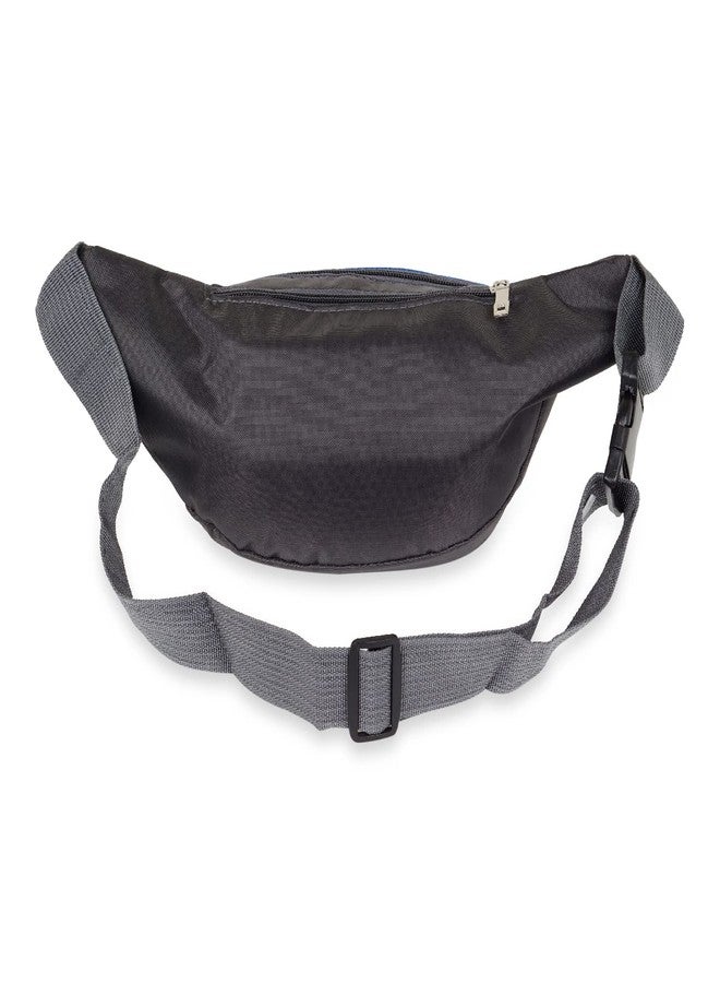 NFI essentials Waist Chest Bag for Men Women Belt Sling Pouch Crossbody Unisex Crossover Fanny Pack One Side Travel Hiking Zip Bag Multipurpose Adjustable Strap Shoulder Running Money Phone Bag - Image 3