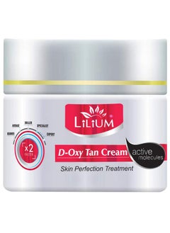LILIUM D Oxy Tan Cream 40G Removes De Tans & Heals Sun Burn With Kojic & Milk Even Skin Tone & Reduce Dark Spots Dermatologically Tested & Paraben Free 100% Vegan All Skin Types  - Image 1