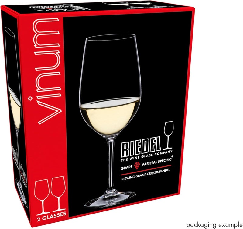 Riedel VINUM Zinfandel/Riesling/Chianti Glasses Set of 2 - 14.11 Ounces - Image 5
