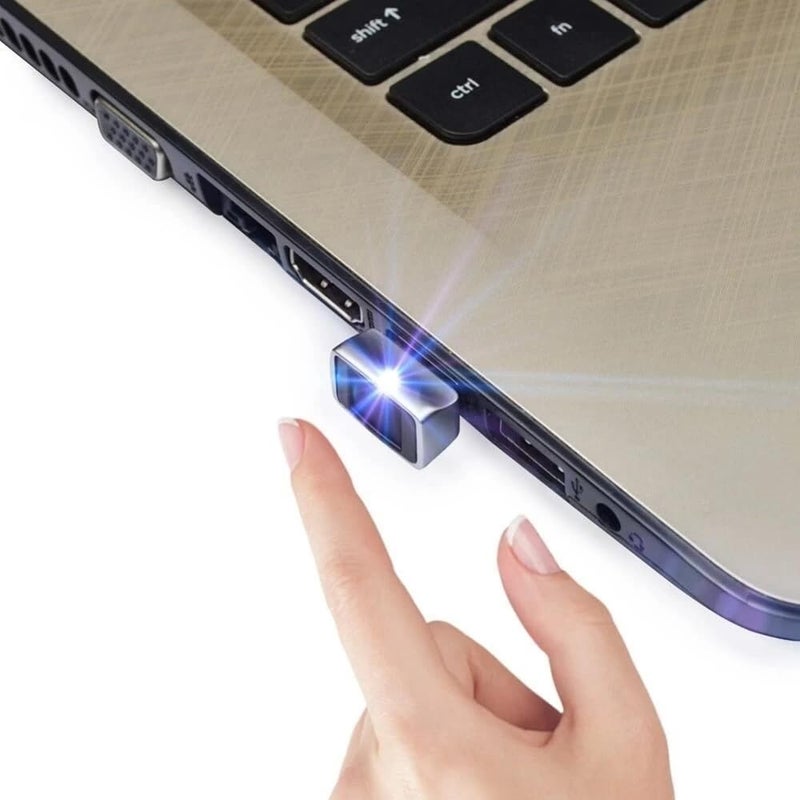 TECHTONICS USB Fingerprint Reader for DesktopLaptop PasswordFree Login Biometric Scanner Compatible with Windows 1011 - Image 5