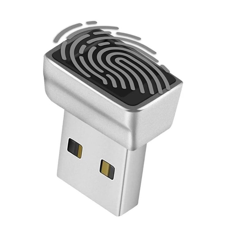 TECHTONICS USB Fingerprint Reader for DesktopLaptop PasswordFree Login Biometric Scanner Compatible with Windows 1011 - Image 1