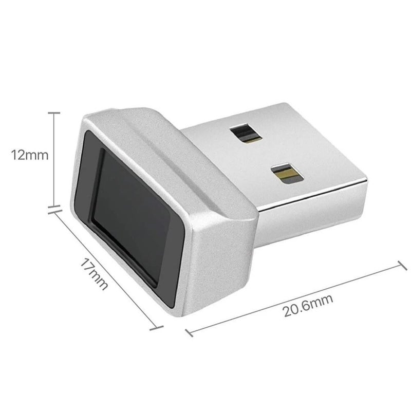 TECHTONICS USB Fingerprint Reader for DesktopLaptop PasswordFree Login Biometric Scanner Compatible with Windows 1011 - Image 4