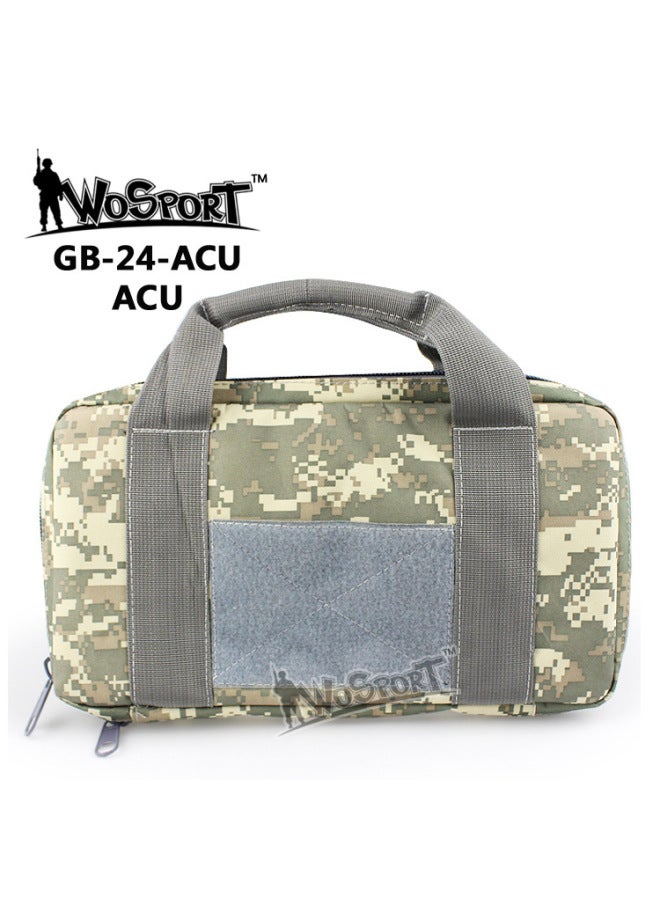 Generic WoSporT Direct Leisure Portable Functional Bag II Camping Outdoor Tactical Camouflage Special Bag-Color:acu  - Image 1