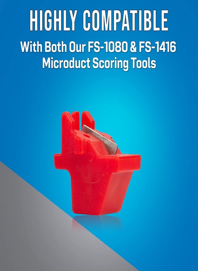 جونارد تولز شفرة بديلة من Jonard Tools FS-1080RB لـ FS-1080، للاستخدام مع قنوات الألياف الضوئية الدقيقة 10/8 و12/10 ذات الجدران الرقيقة - Image 3