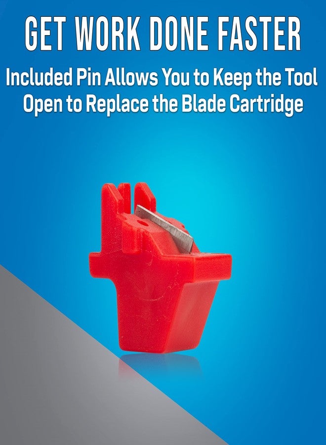 جونارد تولز شفرة بديلة من Jonard Tools FS-1080RB لـ FS-1080، للاستخدام مع قنوات الألياف الضوئية الدقيقة 10/8 و12/10 ذات الجدران الرقيقة - Image 5