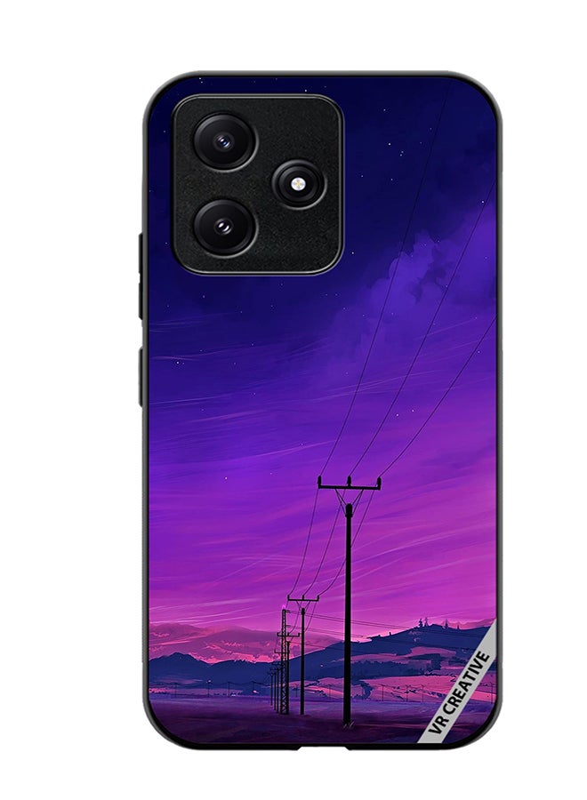 VR CREATIVE Protective Case Cover For Xiaomi Poco M6 Pro 5G Nature Design Multicolour - Image 1