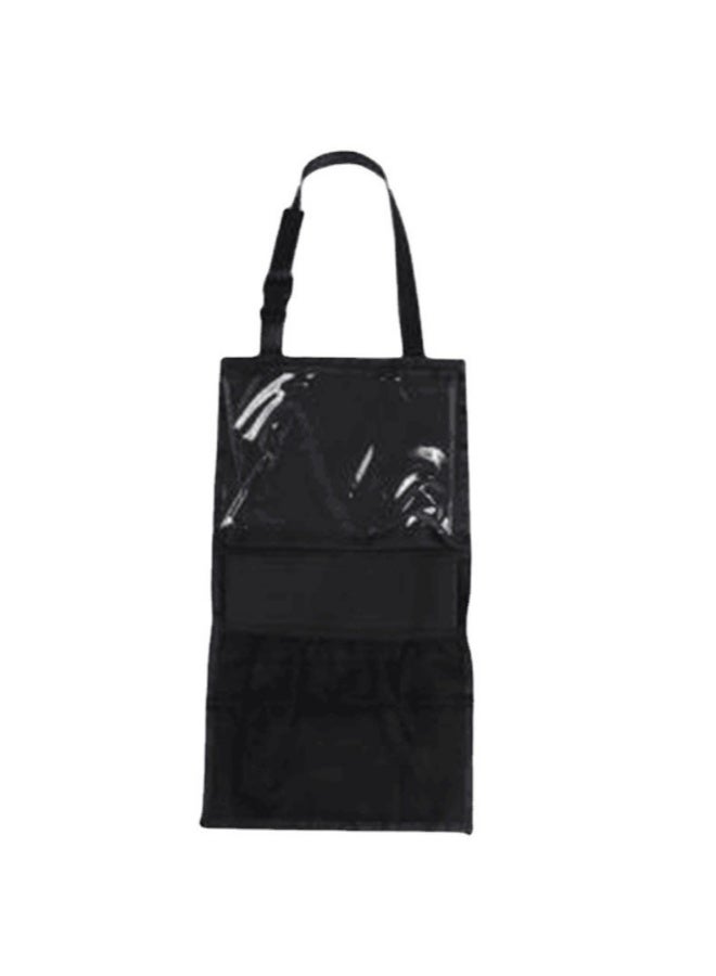 Car Back Seat Tablet Organizer Universal Vehicle Interior Seat Back Multifunctional Storage Bag, Upgraded Automotive Seat Hanging Bag with Multiple Large Pockets and Adjustable Strap - Image 3