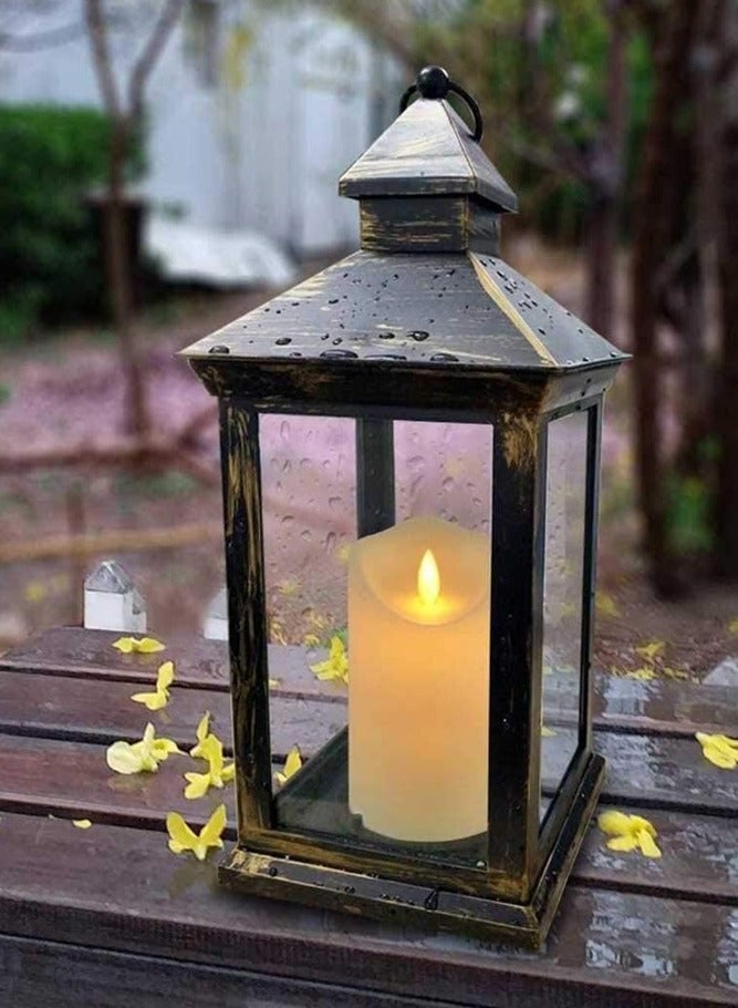 AMERTEER Set of 3 Flameless LED Candles – Battery Powered Pillar Lights with Realistic Flicker - Image 5