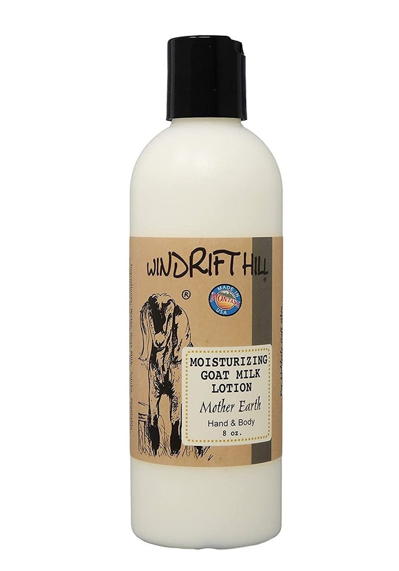 Windrift Hill Mother Earth Moisturizing Goat Milk Hand & Body Lotion 8 Ounce Bottle