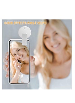KASTWAVE Selfie Ring Clip Light, Mini Selfie Light, Selfie Fill Light Ring for Phone with LED Ring Light, Clip-on Ring Lights, Bright LED Light Perfect for Photos, Videos, & Vlogs, Ideal Gifts for Women  - Image 2
