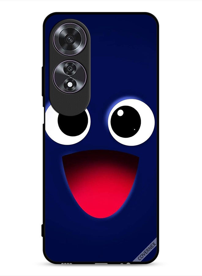 Covernex Oppo A60 Protective Case Cover Happy Smiley - Image 1