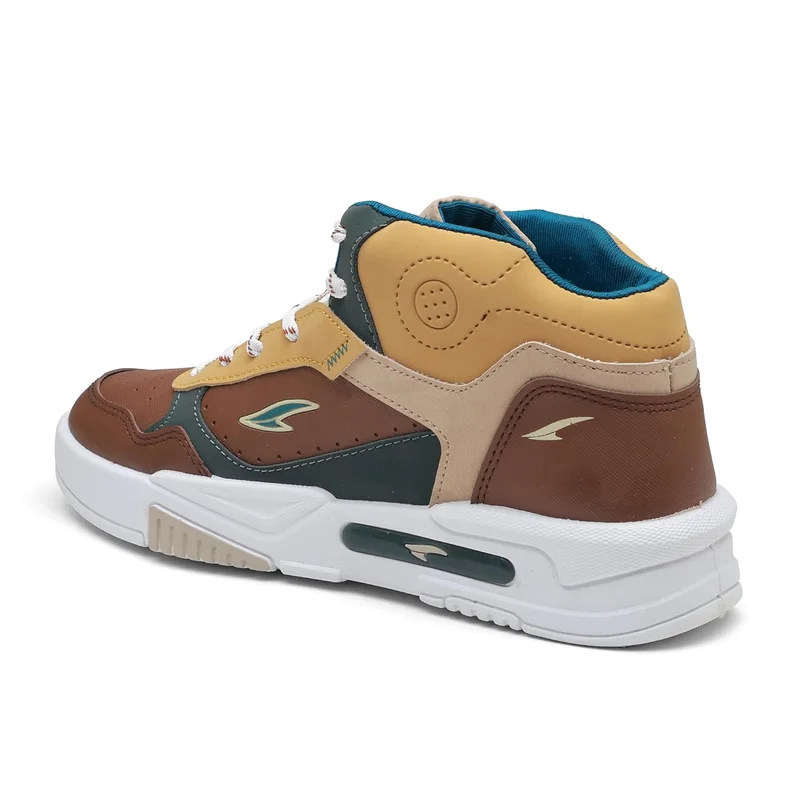 Asian Casual Brown Tan Sneakers for Men