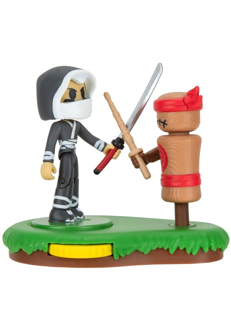Jazwares Dev Series Ninja Legends Valley | Interactive Playset | Collectible Figures | Exclusive Virtual Item Code Included | Perfect Gift for Gamers, Collectors and Kids  - Image 4