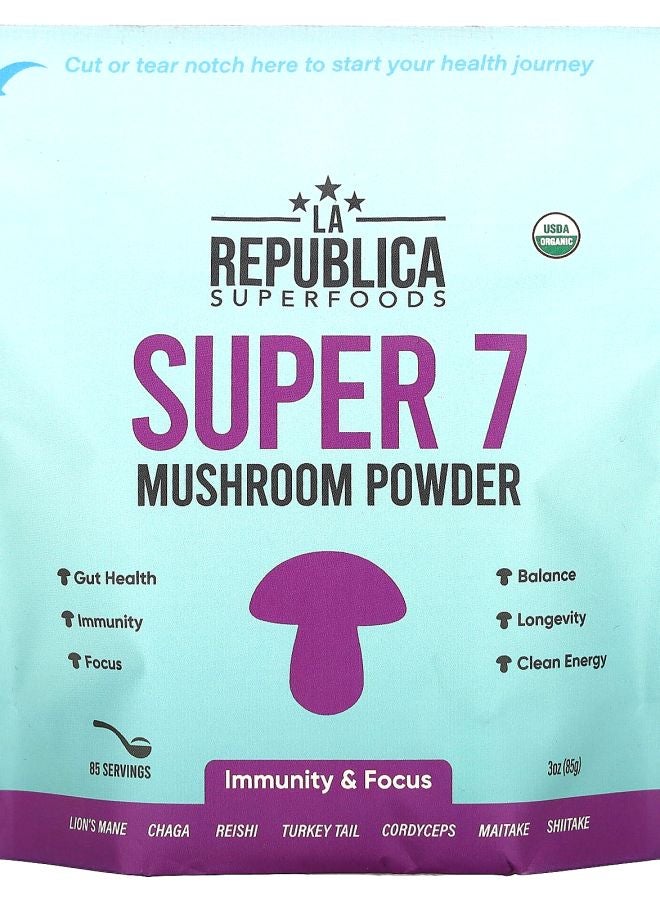 LA Republica مسحوق فطر سوبر 7 3 أونصة (85 جرام) - Image 1