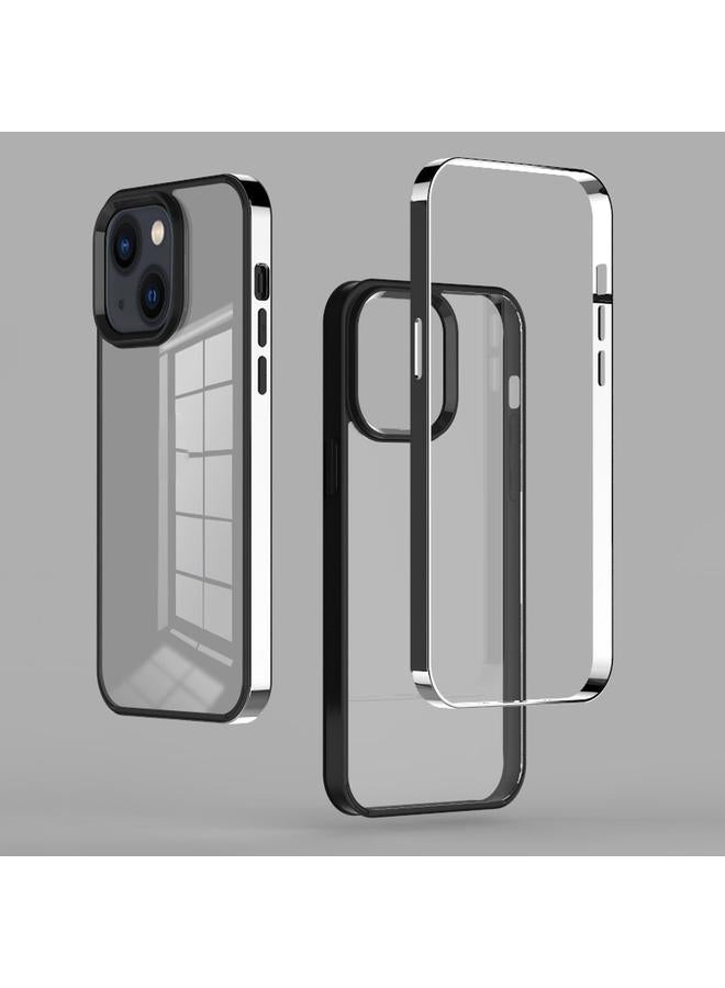 S-TOP Case For iPhone 14 Plus 3 in 1 Electroplated Frame Phantom Phone Case - Image 1