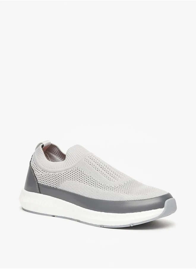 لو كونفورت Men's Textured Slip-On Shoes