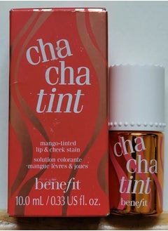 Benefit cha cha tint  (mango tinted lip and cheek stain) 10ml