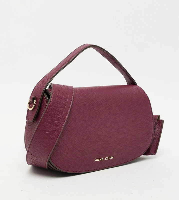 ان كلاين Anne Klein Devon Purple Women's Shoulder Bag