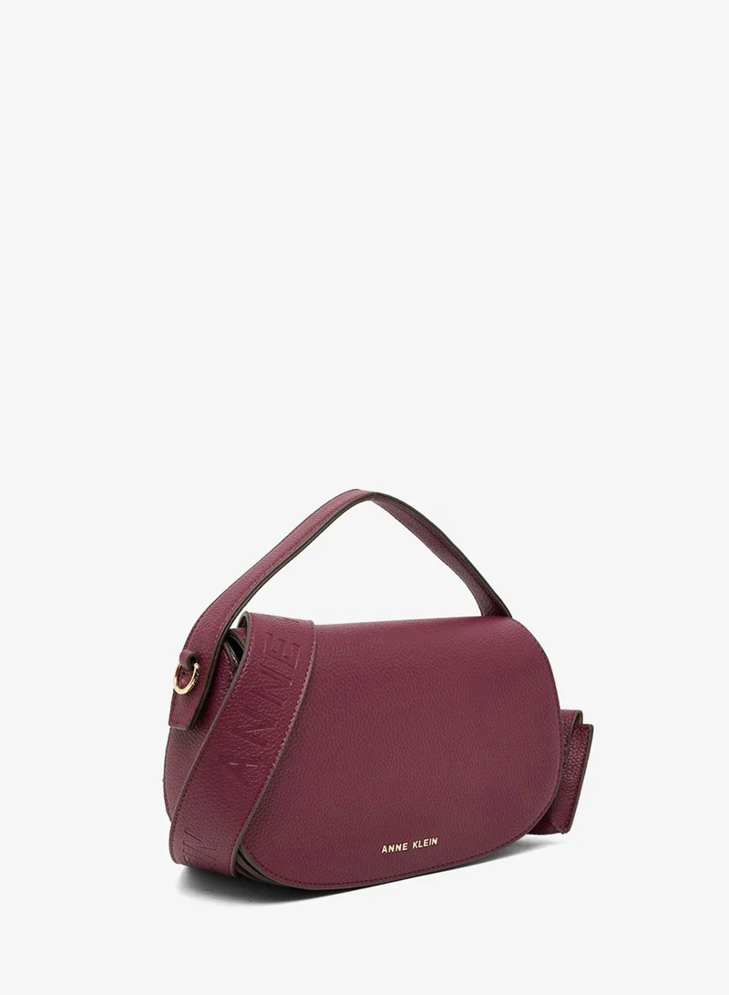 ان كلاين Anne Klein Devon Purple Women's Shoulder Bag