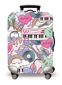 HomarKet Travel Luggage Cover Spandex Suitcase Protector Washable Baggage Covers  - Image 1