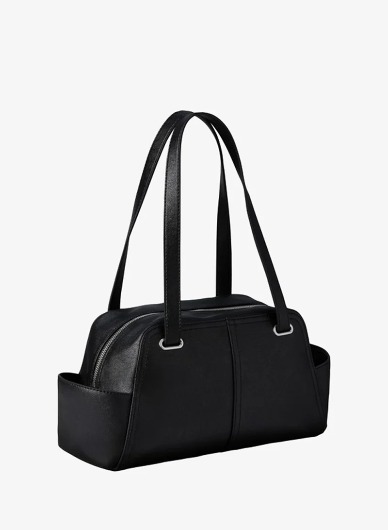 Calvin Klein  Embossed Monologo Shoulder Bag for Women | Best Price UAE