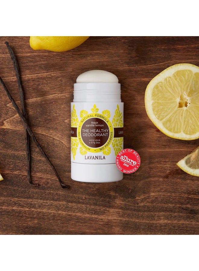 FIFATA Vanilla Lemon Aluminum Free Deodorant 2-Pack (2 Oz Each) - Solid Stick Deodorant for Men and Women, Natural Vegan Formula, Made In USA - Image 5