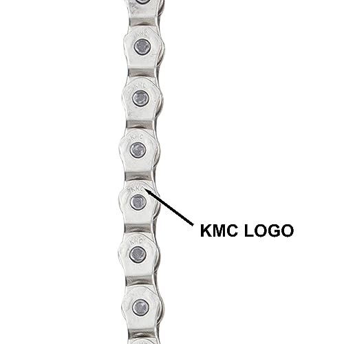WEEROCK KMC BMX Single Speed Bike Chain 1 Speed Half Link High Strength Bicycle Chains 1/2" x 1/8" x 100 Links - Image 4