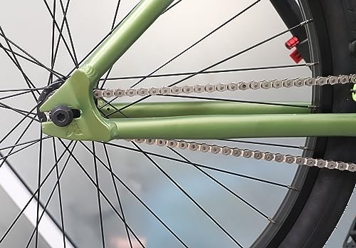 WEEROCK KMC BMX Single Speed Bike Chain 1 Speed Half Link High Strength Bicycle Chains 1/2" x 1/8" x 100 Links - Image 5