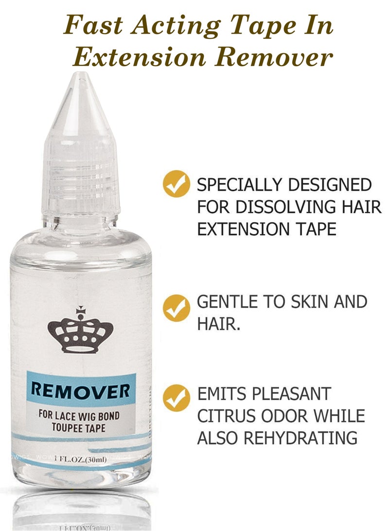 Estelle Professional Hair Extension Tape Remover Spray Fast Acting Gentle Adhesive Remover for Tape-In Extensions Wigs and Glue Bonds Oil Based Skin Safe Formula with Citrus Extracts - Image 5