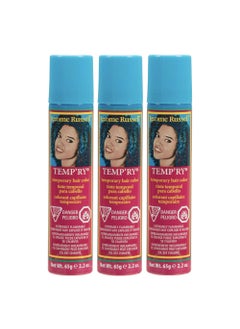 Jerome Russell Tempry Sprayon Pink Hair Color 22oz x 3 pack