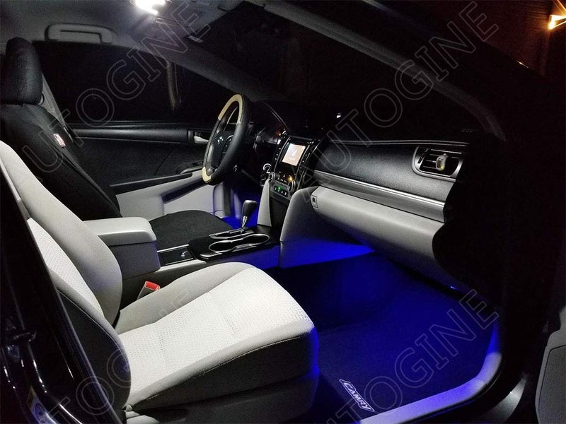 AUTOGINE طقم أضواء LED داخلية بيضاء مكون من 6 قطع لسيارة تويوتا كورولا 2003 2004 2005 2006 2007 2008 2009 2010 2011 2012 سوبر برايت 6000K + أداة تركيب - Image 5