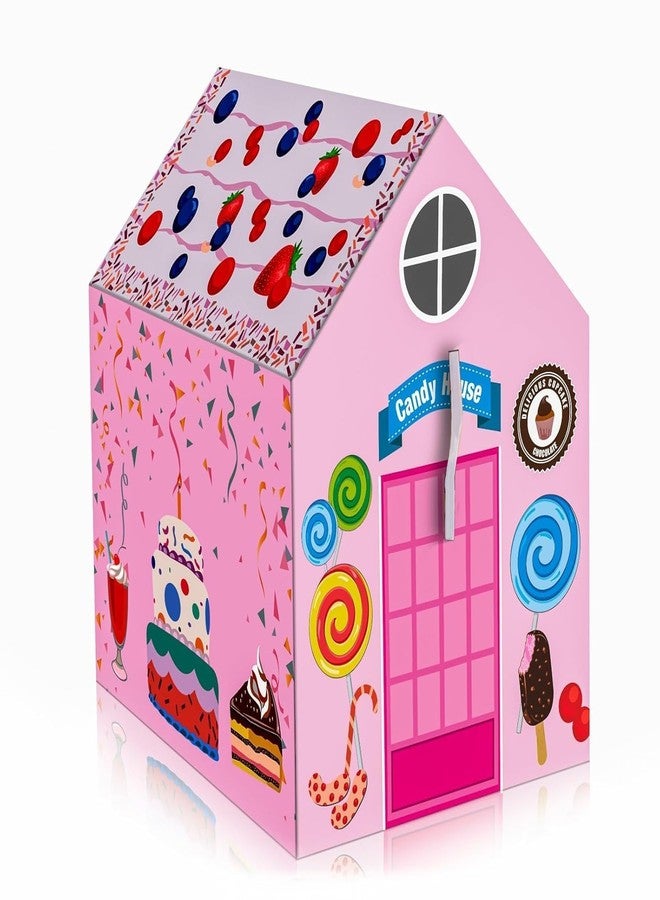 MODUX Colorfull and Light Weight Children Play Tent House for 3-10 Years Old Kids Girls and Boys Light Weight and Foldable Children Toys, Indoor and Outdoor Kid Tent House (Cake Shope) - Image 4