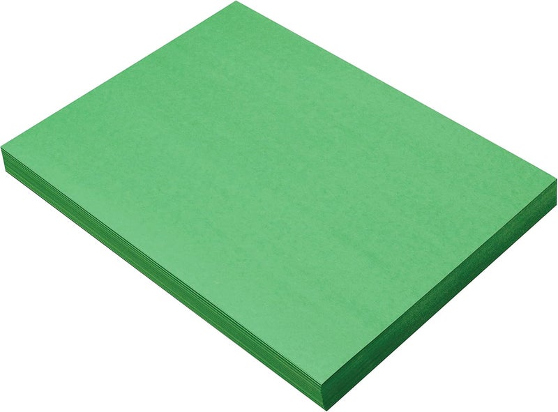 Prang (Formerly SunWorks) Construction Paper, Holiday Green, 9" x 12", 100 Sheets - Image 1