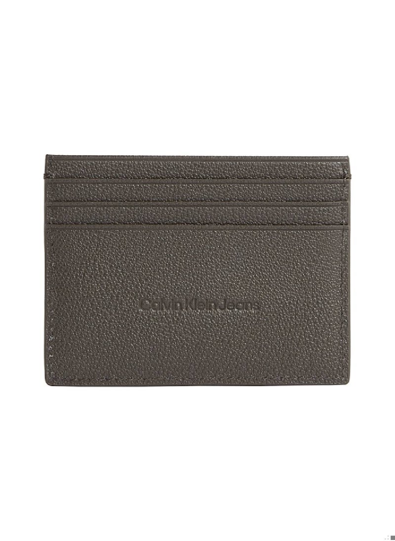 Calvin Klein Jeans - Men's Sculpted Cardholder - Leather, Brown - Image 1