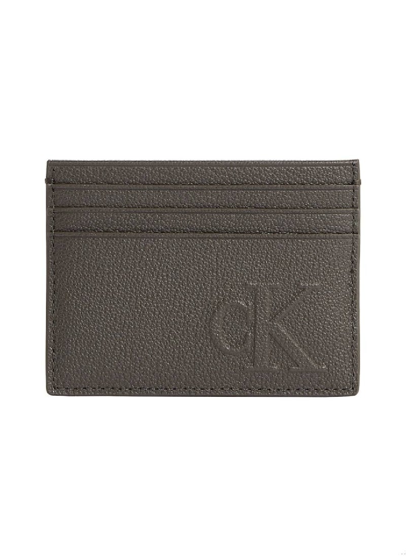Calvin Klein Jeans - Men's Sculpted Cardholder - Leather, Brown - Image 1