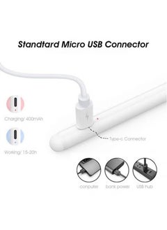 Golau Active Digital Stylus Pen For Apple Ipad 2018 White And portable pen sleeve  - Image 3