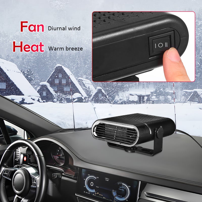 1 PC سخان السيارة المركبة المحمولة الصحون الفنية السيارات Defogging - Image 2