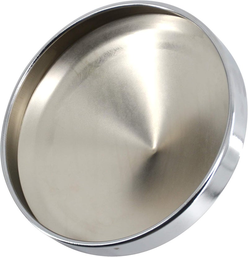 TBOZZ Chrome Dome Rear Hub Cap 8" ID - Image 3