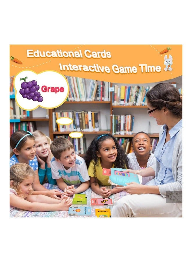 Educational Learning Toys for 2-6 Year Old Kids, Listen and Learn Literacy Audible Flash Cards for Kid - Image 3